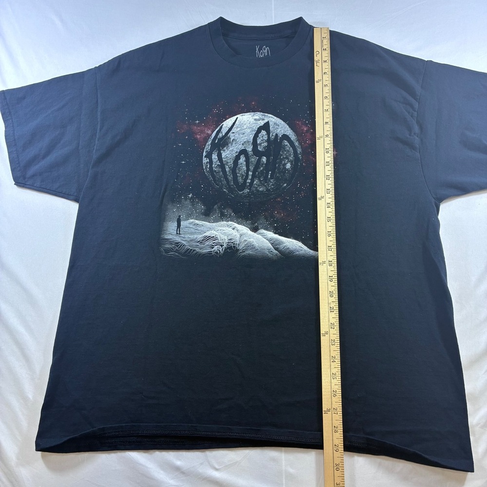 Korn 2022 Summer Tour T-Shirt Black Graphic Concert Tee XXL - Picture 4 of 7